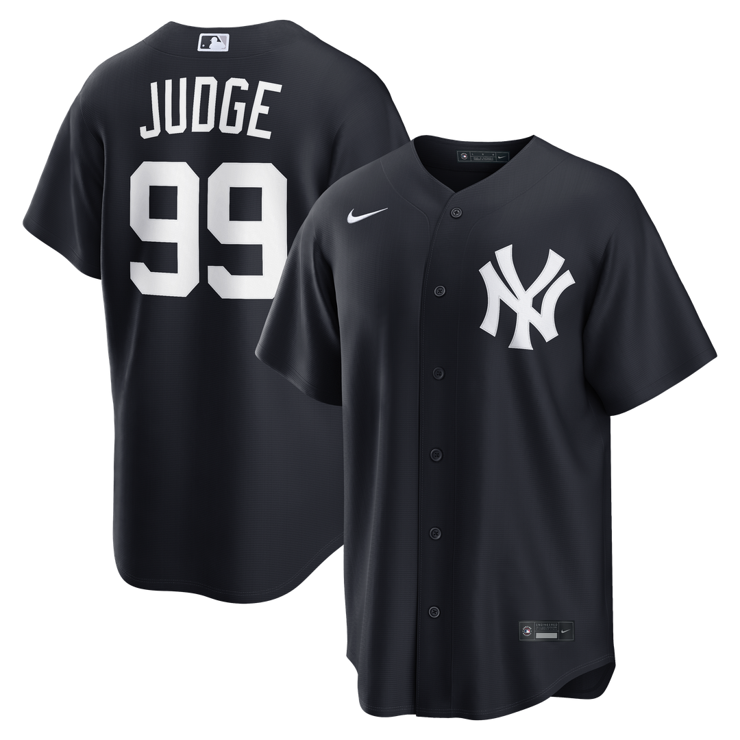 New York Yankees Nike Aaron Judge Road Replica Baseball Jersey - Gray