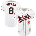Baltimore Orioles Mitchell & Ness Cal Ripken Home Authentic Baseball Jersey - White