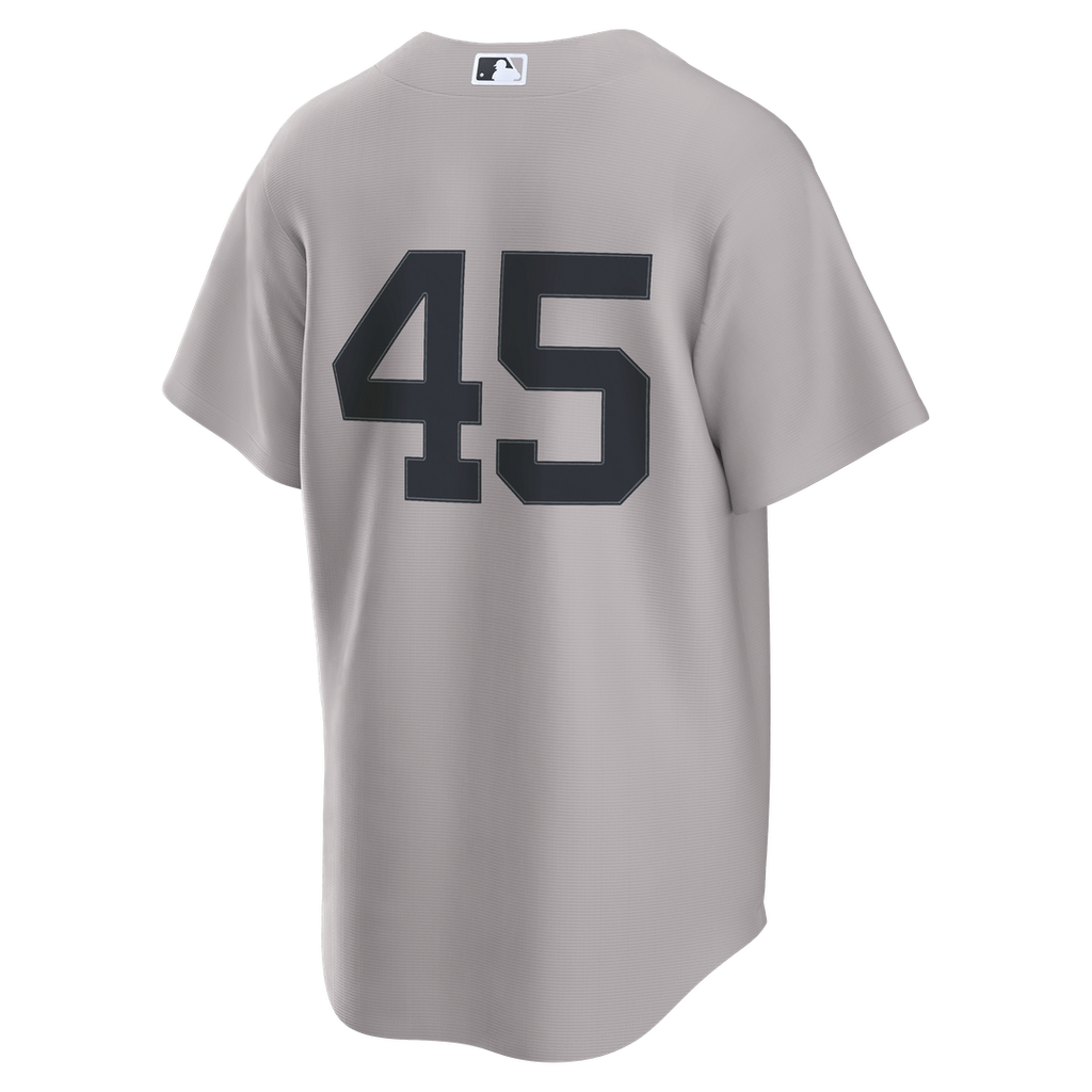 New York Yankees Nike Gerrit Cole Road Replica Baseball Jersey - Gray