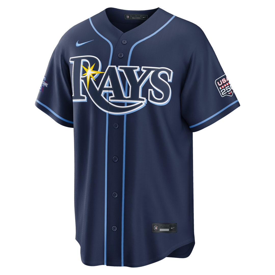 Tampa Bay Rays Nike 2026 All-Star Game Junior Caminero Replica Baseball Jersey - Navy