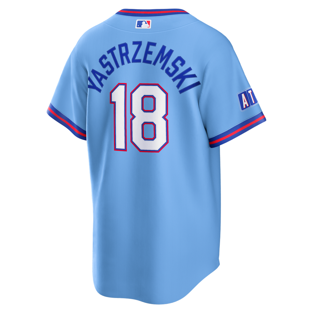 Atlanta Braves Nike Mike Yastrzemski 2026 City Connect Stadium Baseball Jersey - Powder Blue
