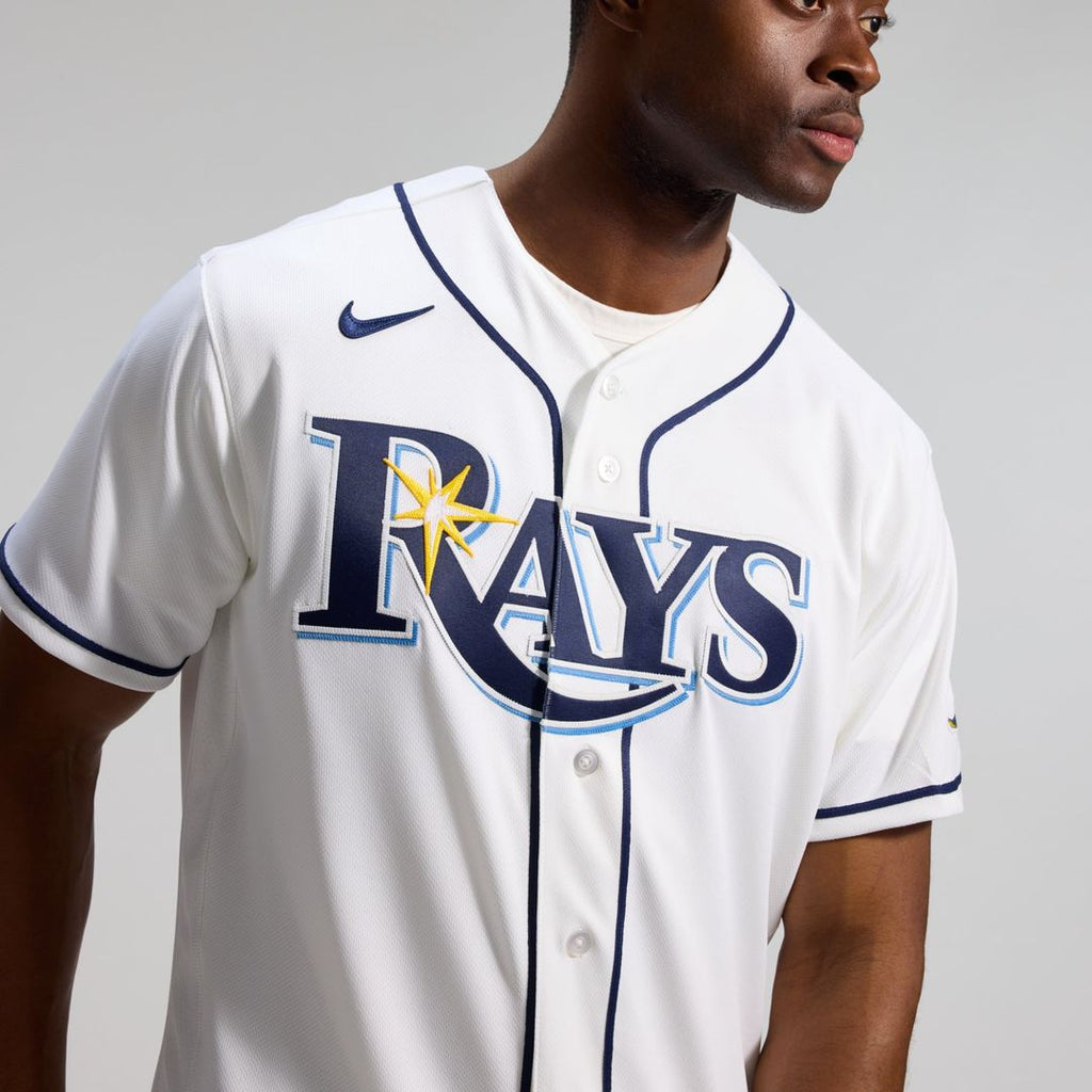 Tampa Bay Rays Nike Home Authentic Baseball Jersey - White