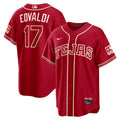 Texas Rangers Nike Nathan Eovaldi 2026 City Connect Stadium Baseball Jersey - Red