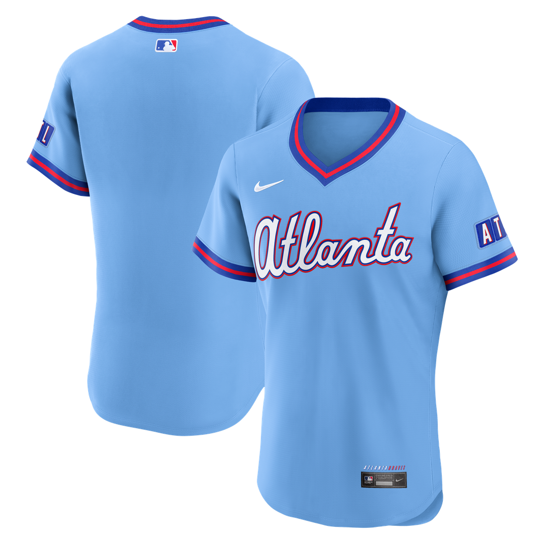 Atlanta Braves Nike 2026 City Connect Authentic Baseball Jersey - Powder Blue