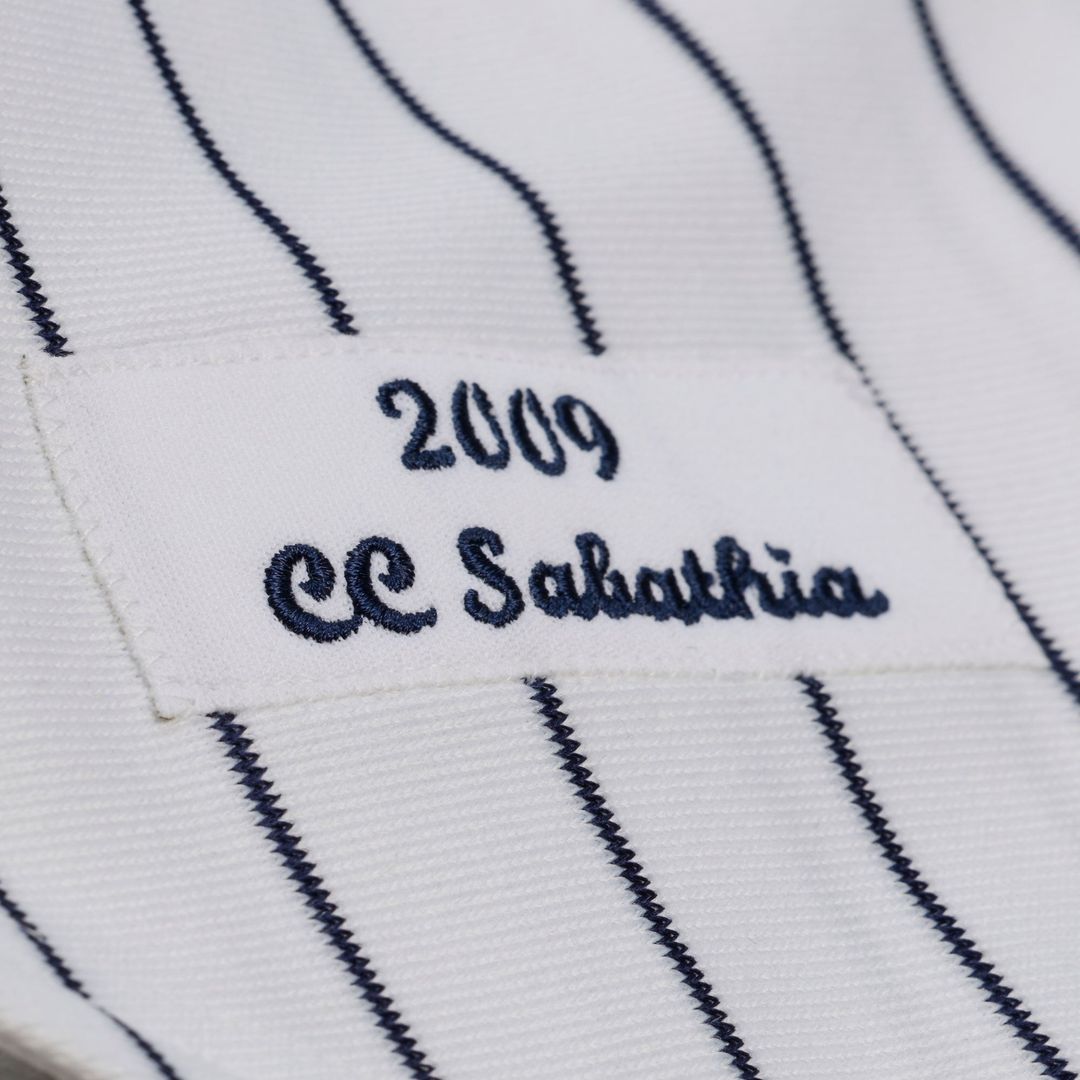 New York Yankees Mitchell & Ness CC Sabathia 2009 Cooperstown Collection Authentic Baseball Jersey - White