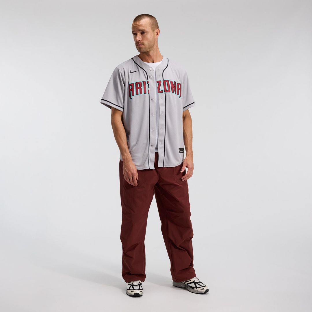 Arizona Diamondbacks Nike Corbin Carroll Road Replica Baseball Jersey - Gray
