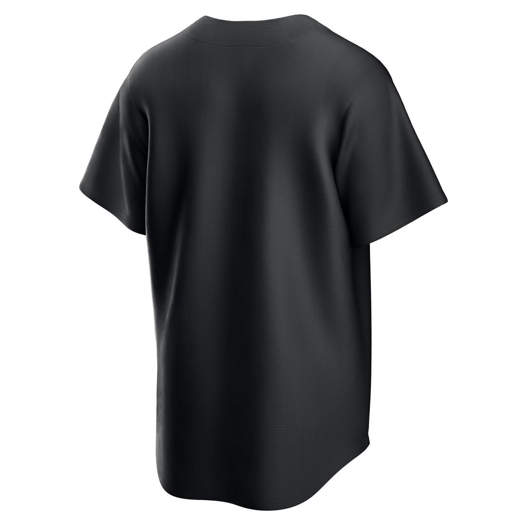 Cleveland Guardians Nike Replica Baseball Jersey - Black