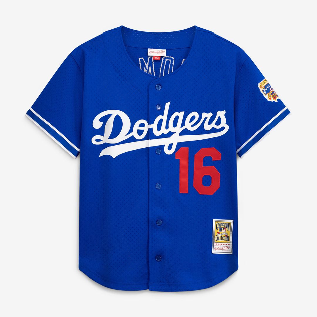 Los Angeles Dodgers Mitchell & Ness Hideo Nomo Big & Tall Cooperstown Collection Mesh Batting Practice Baseball Jersey - Royal