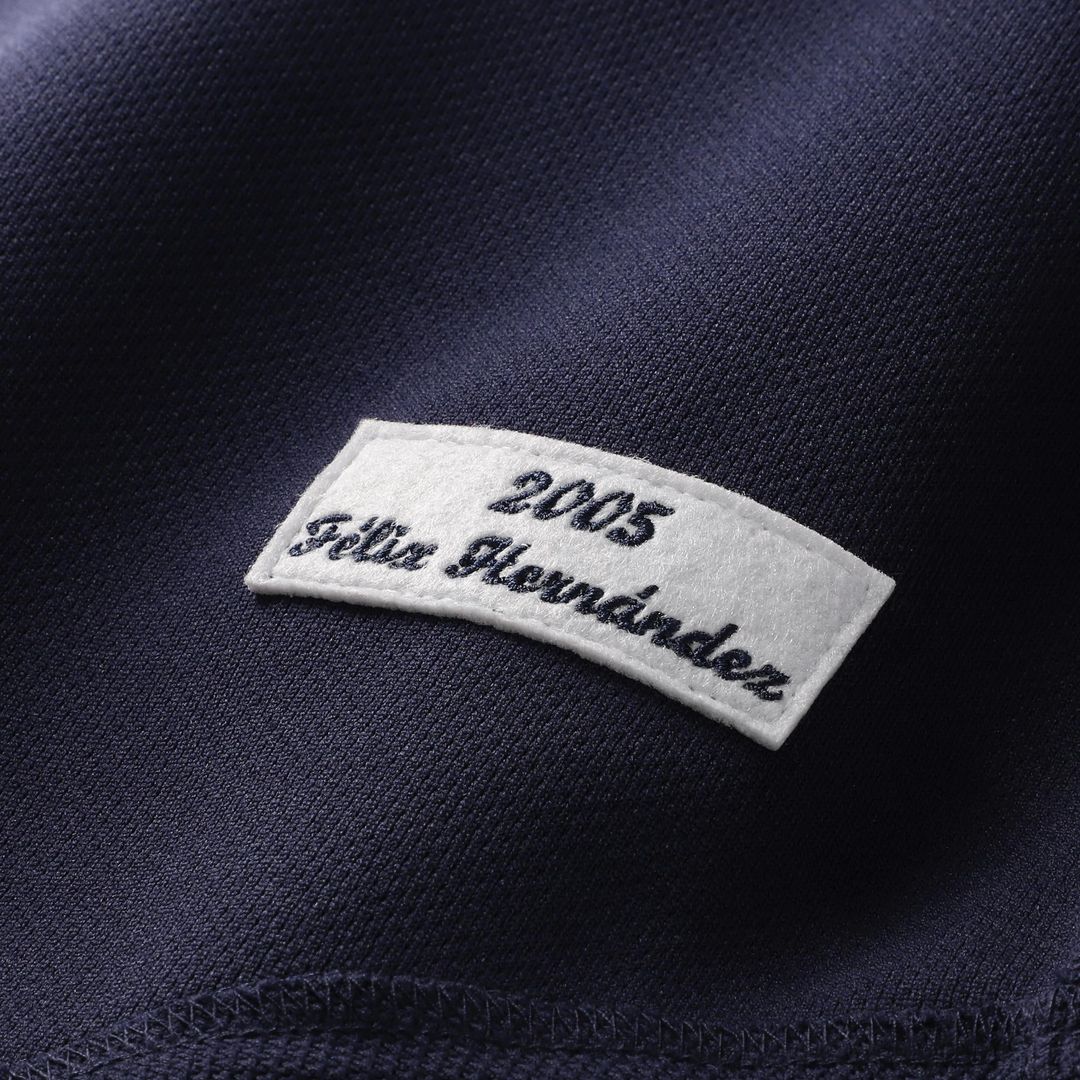 Seattle Mariners Mitchell & Ness Felix Hernandez Cooperstown Collection Batting Practice Baseball Jersey - Navy