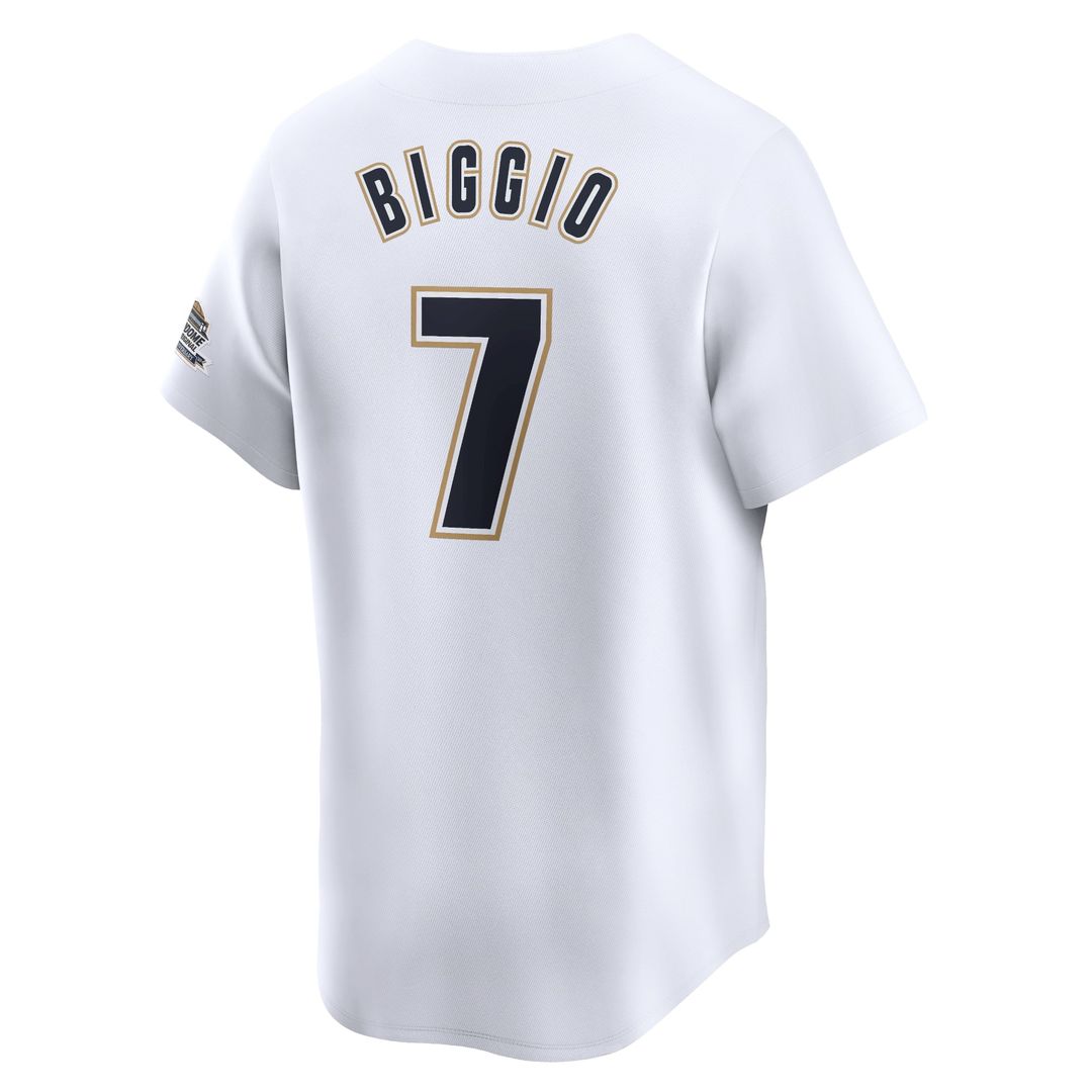 Houston Astros Nike Craig Biggio Throwback Cooperstown Collection Limited Baseball Jersey - White