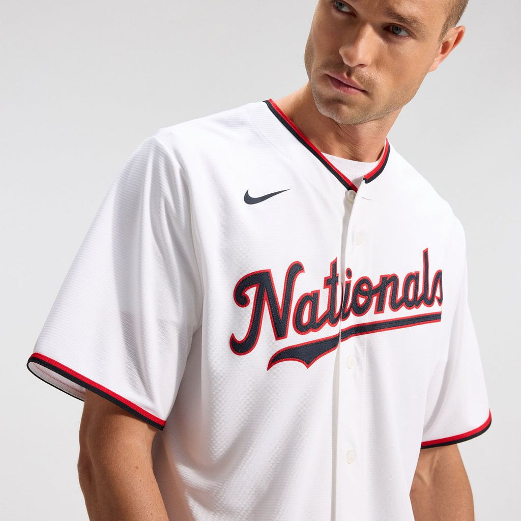 Washington Nationals Nike CJ Abrams Home Replica Baseball Jersey - White