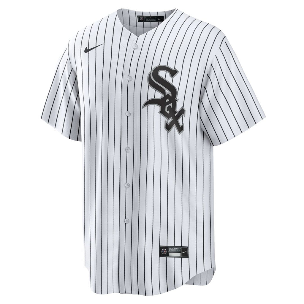 Chicago White Sox Nike #1 Groom Home Replica Baseball Jersey - White