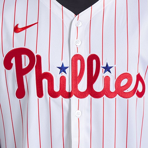 Philadelphia Phillies Nike Bryce Harper Home Elite Baseball Jersey - White