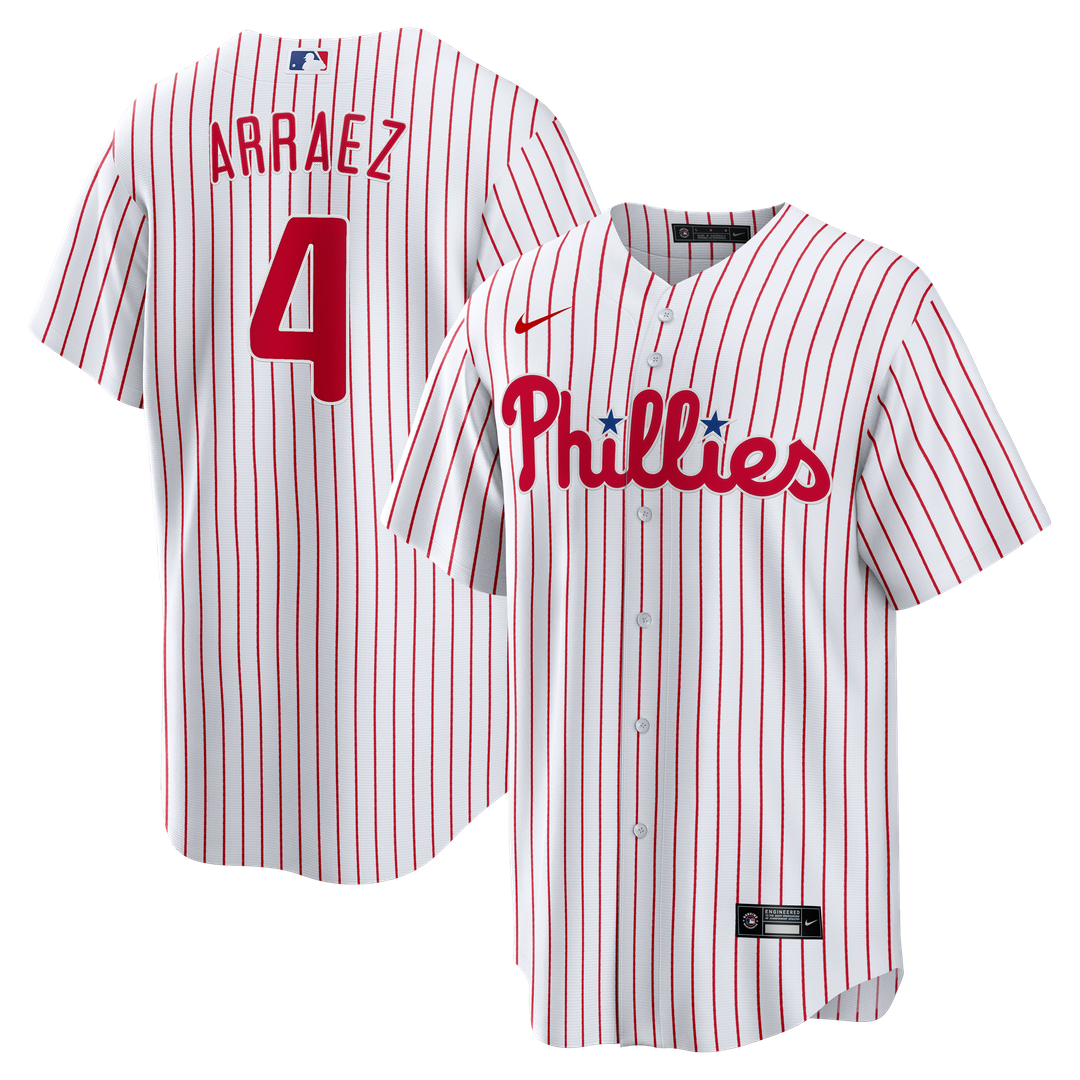 Philadelphia Phillies Nike Luis Arraez Home Replica Baseball Jersey - White