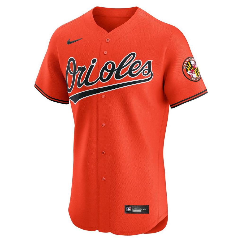 Baltimore Orioles Nike Alternate 2 Elite Baseball Jersey - Orange