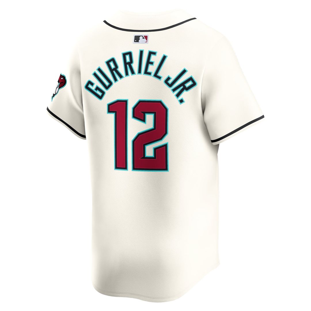 Arizona Diamondbacks Nike Lourdes Gurriel Jr. Home Limited Baseball Jersey - Cream