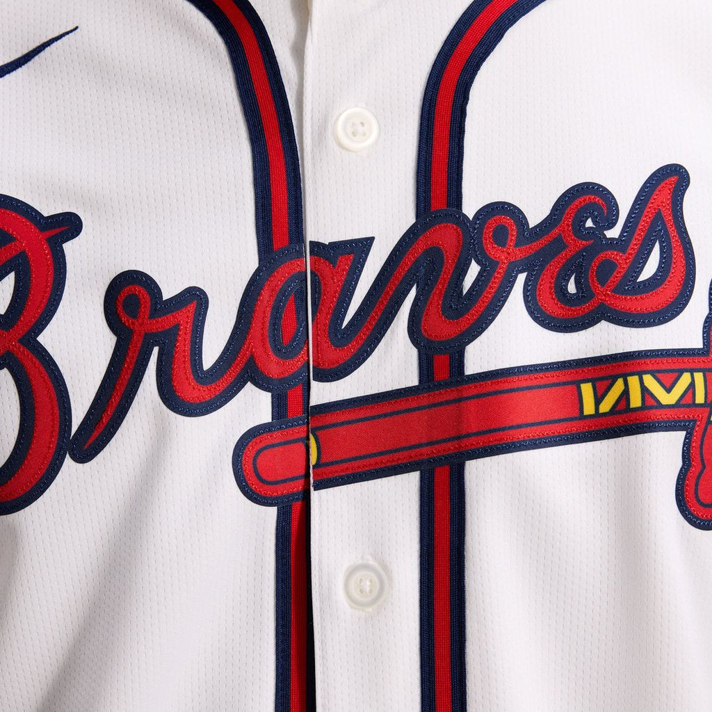 Atlanta Braves Nike Home Limited Baseball Jersey - White