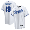 Kansas City Royals Nike Michael Massey Home Replica Baseball Jersey - White