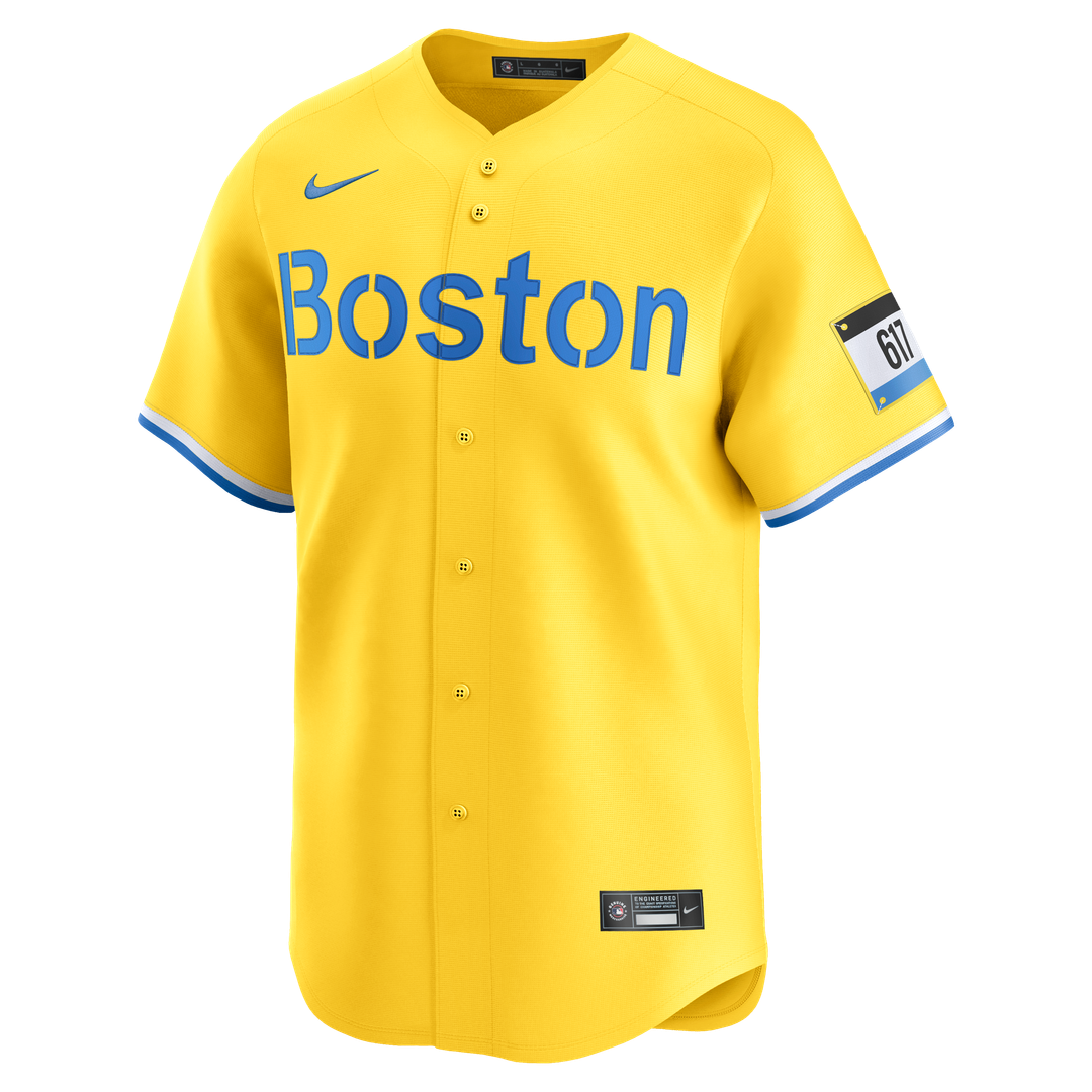 Boston Red Sox Nike Kristian Campbell Alternate Limited Baseball Jersey - Gold
