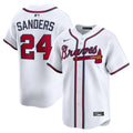 Atlanta Braves Nike Deion Sanders Limited Baseball Jersey - White