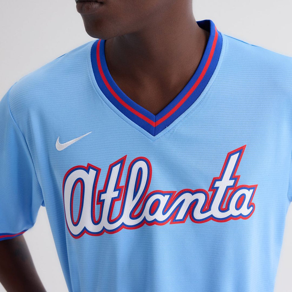 Atlanta Braves Nike 2026 City Connect Stadium Baseball Jersey - Powder Blue