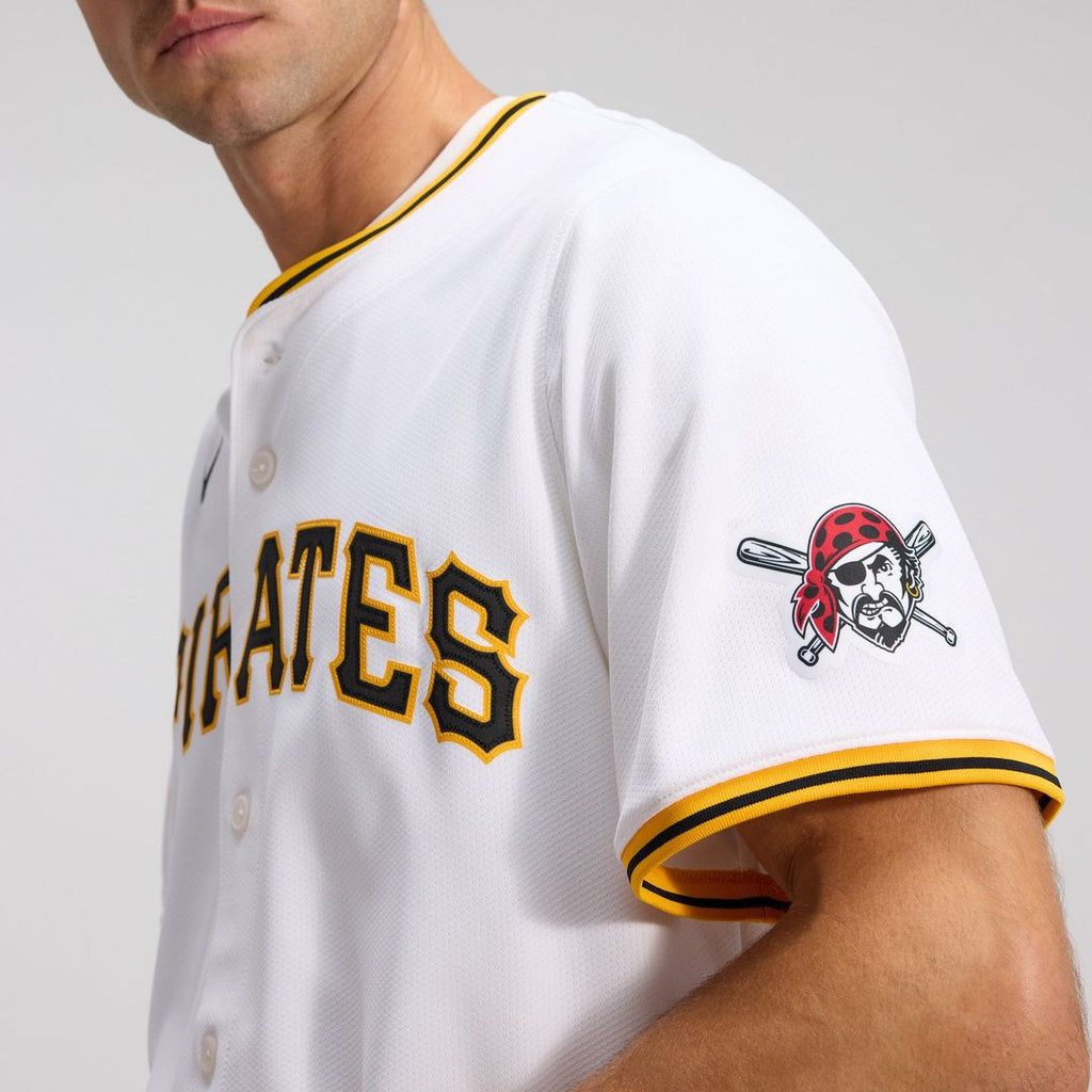 Pittsburgh Pirates Nike Home Limited Baseball Jersey - White