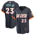 San Diego Padres Nike Fernando Tatis Jr. Obsidian 2026 City Connect Stadium Baseball Jersey
