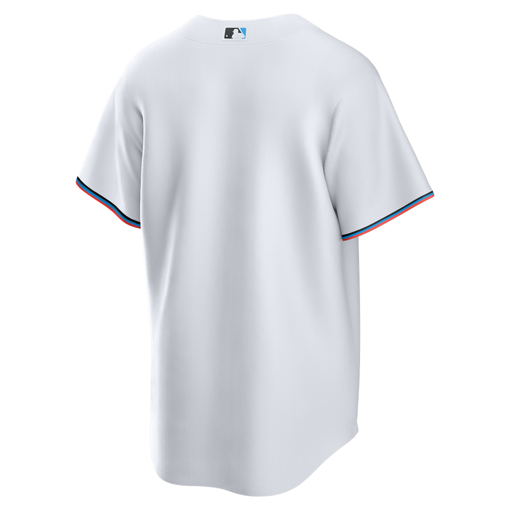 Miami Marlins Nike Home Big & Tall Replica Baseball Jersey - White