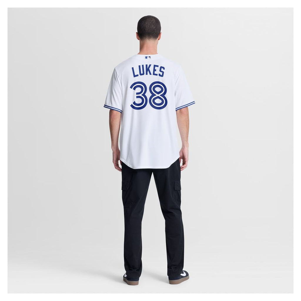 Toronto Blue Jays Nike Nathan Lukes Home Replica Baseball Jersey - White