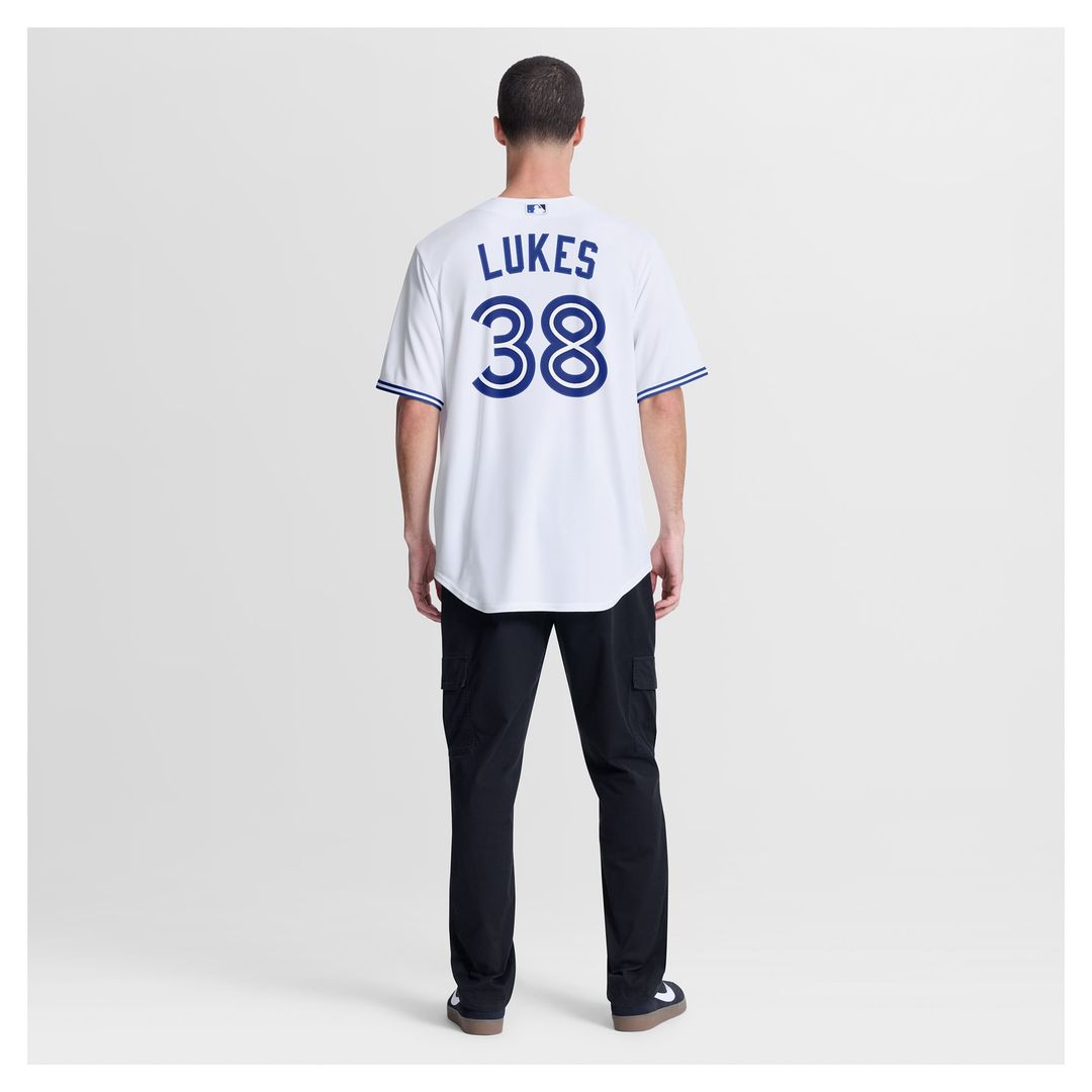 Toronto Blue Jays Nike Nathan Lukes Home Replica Baseball Jersey - White