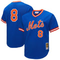 New York Mets Mitchell & Ness Gary Carter Big & Tall Cooperstown Collection Mesh Batting Practice Baseball Jersey - Royal