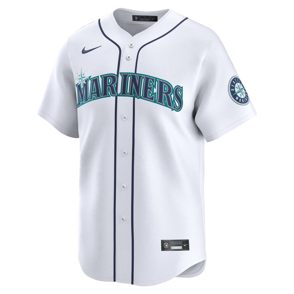 Seattle Mariners Nike Julio Rodríguez Home Limited Baseball Jersey - White