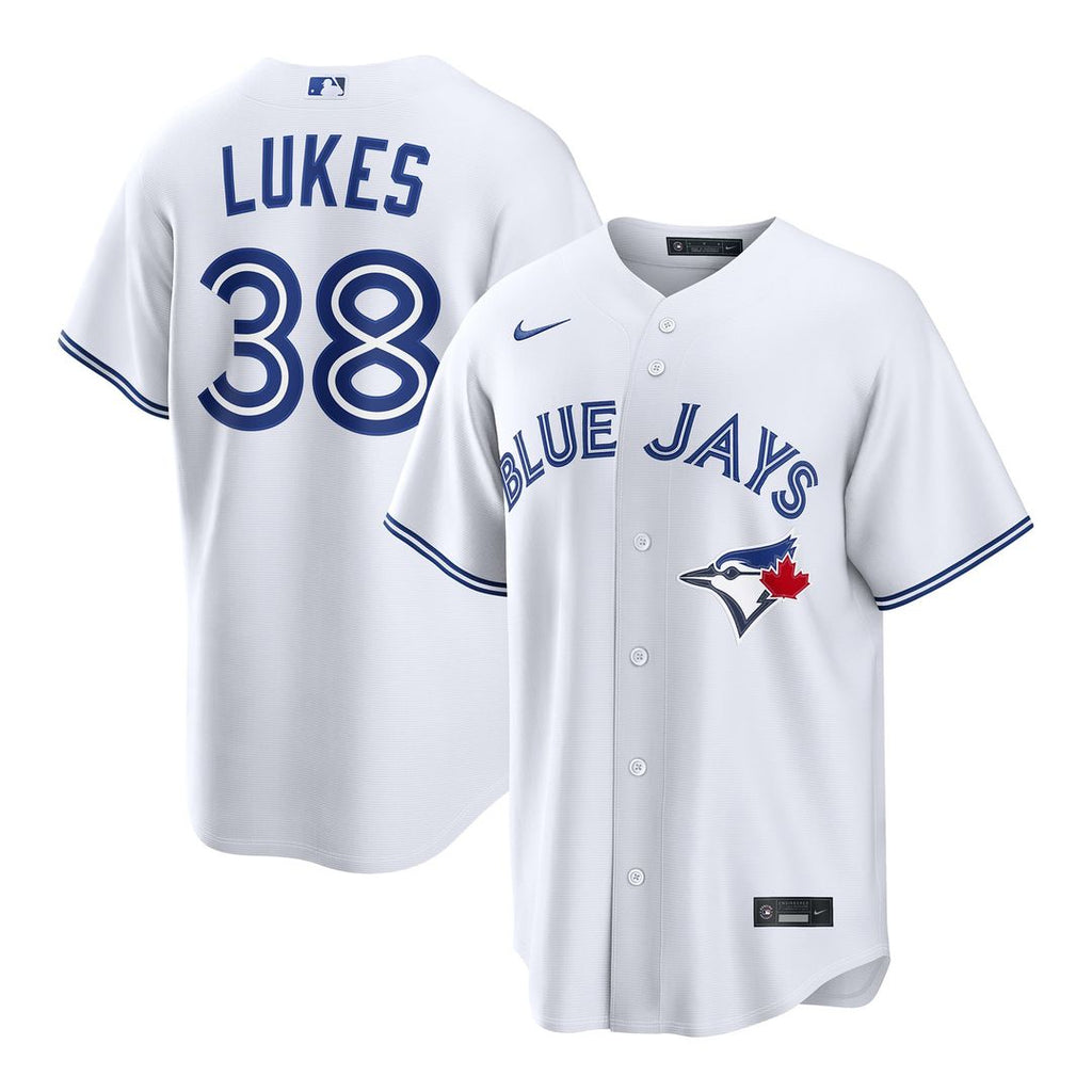 Toronto Blue Jays Nike Nathan Lukes Home Replica Baseball Jersey - White