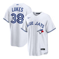 Toronto Blue Jays Nike Nathan Lukes Home Replica Baseball Jersey - White