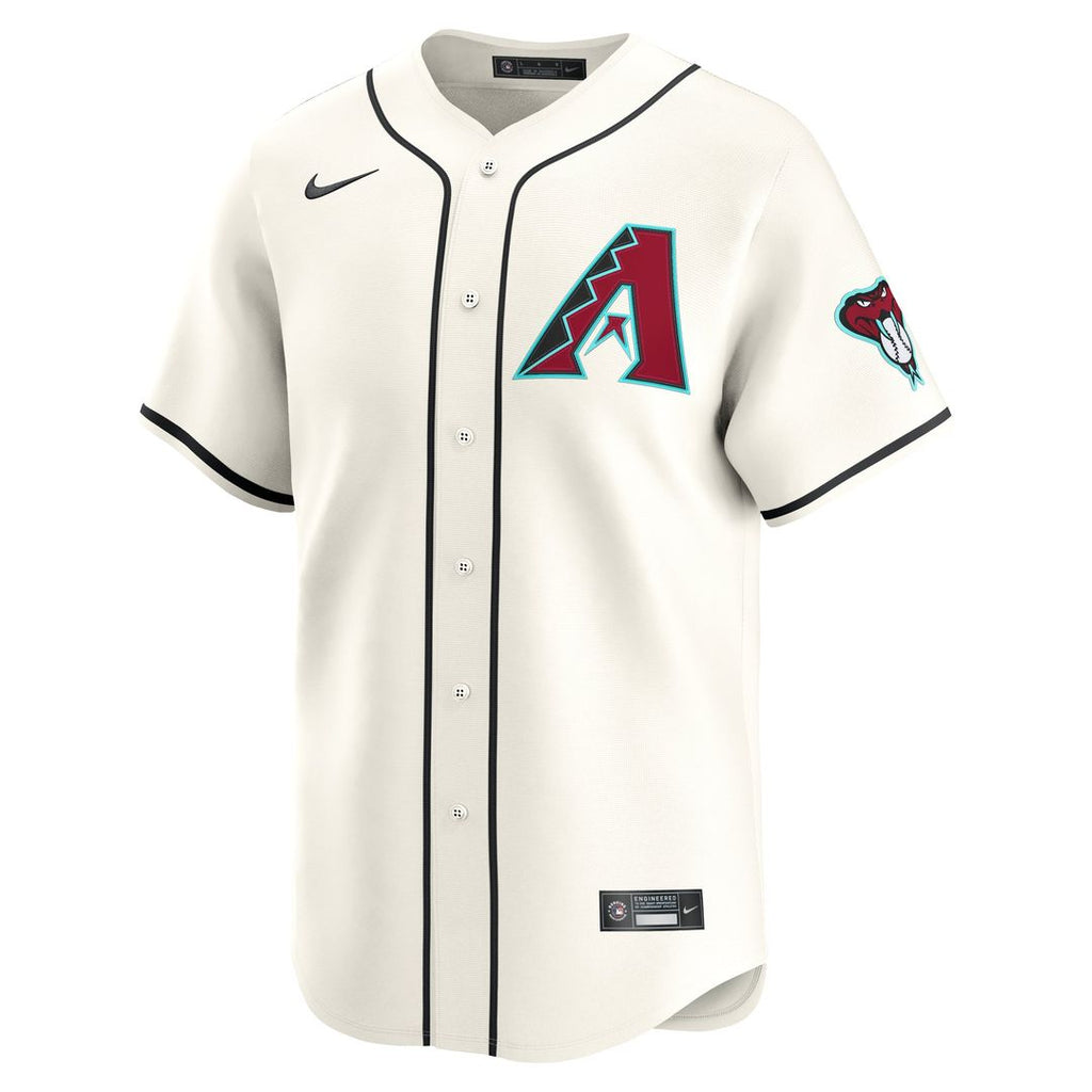 Arizona Diamondbacks Nike Gabriel Moreno Home Limited Baseball Jersey - Cream