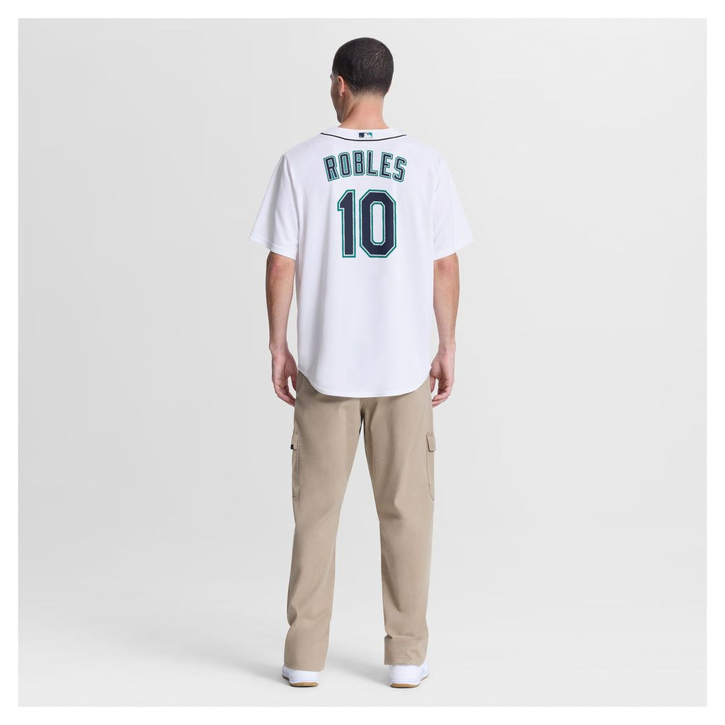 Seattle Mariners Nike Victor Robles Home Replica Baseball Jersey - White