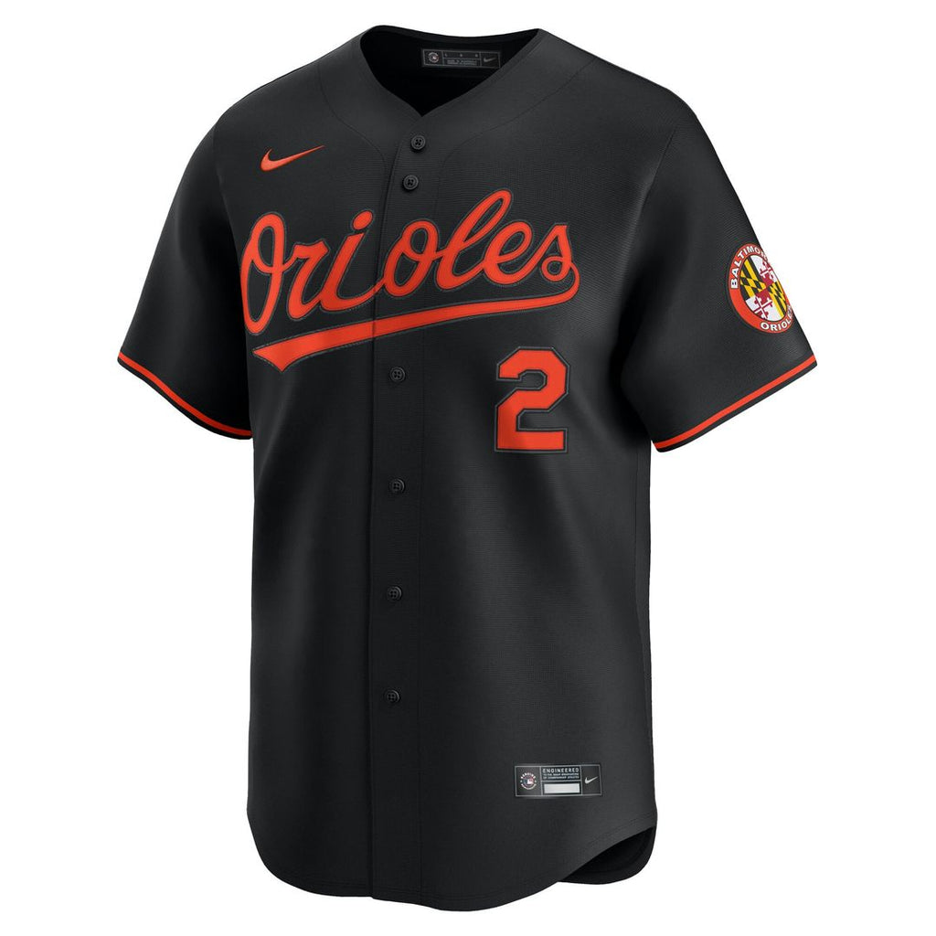 Baltimore Orioles Nike Gunnar Henderson Home Limited Baseball Jersey - White