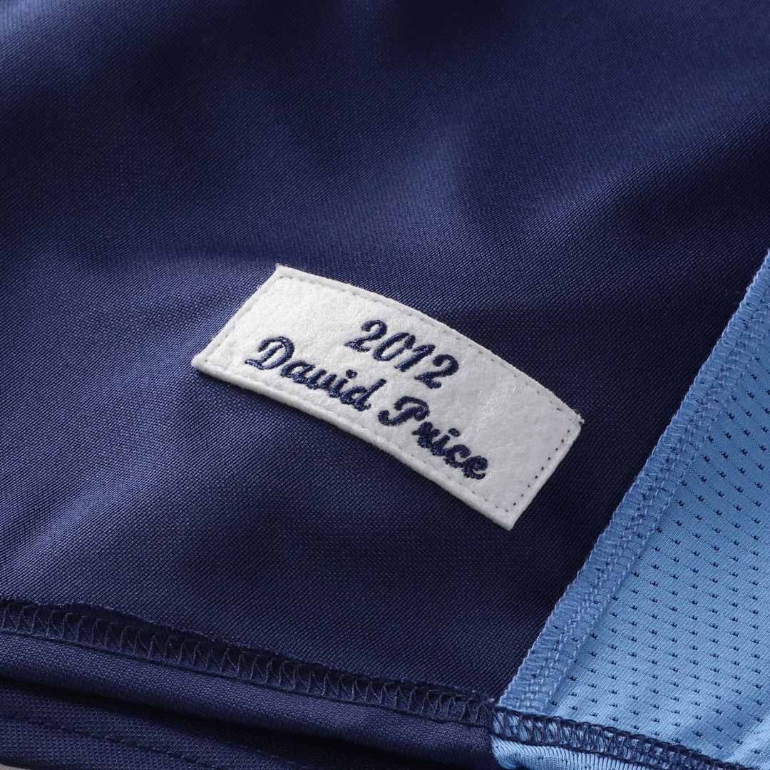 Tampa Bay Rays Mitchell & Ness David Price Authentic Batting Practice Baseball Jersey - Blue