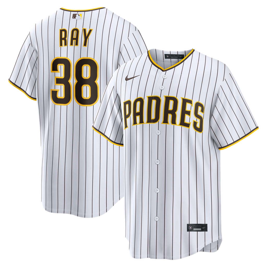San Diego Padres Nike Robbie Ray Home Replica Baseball Jersey - White