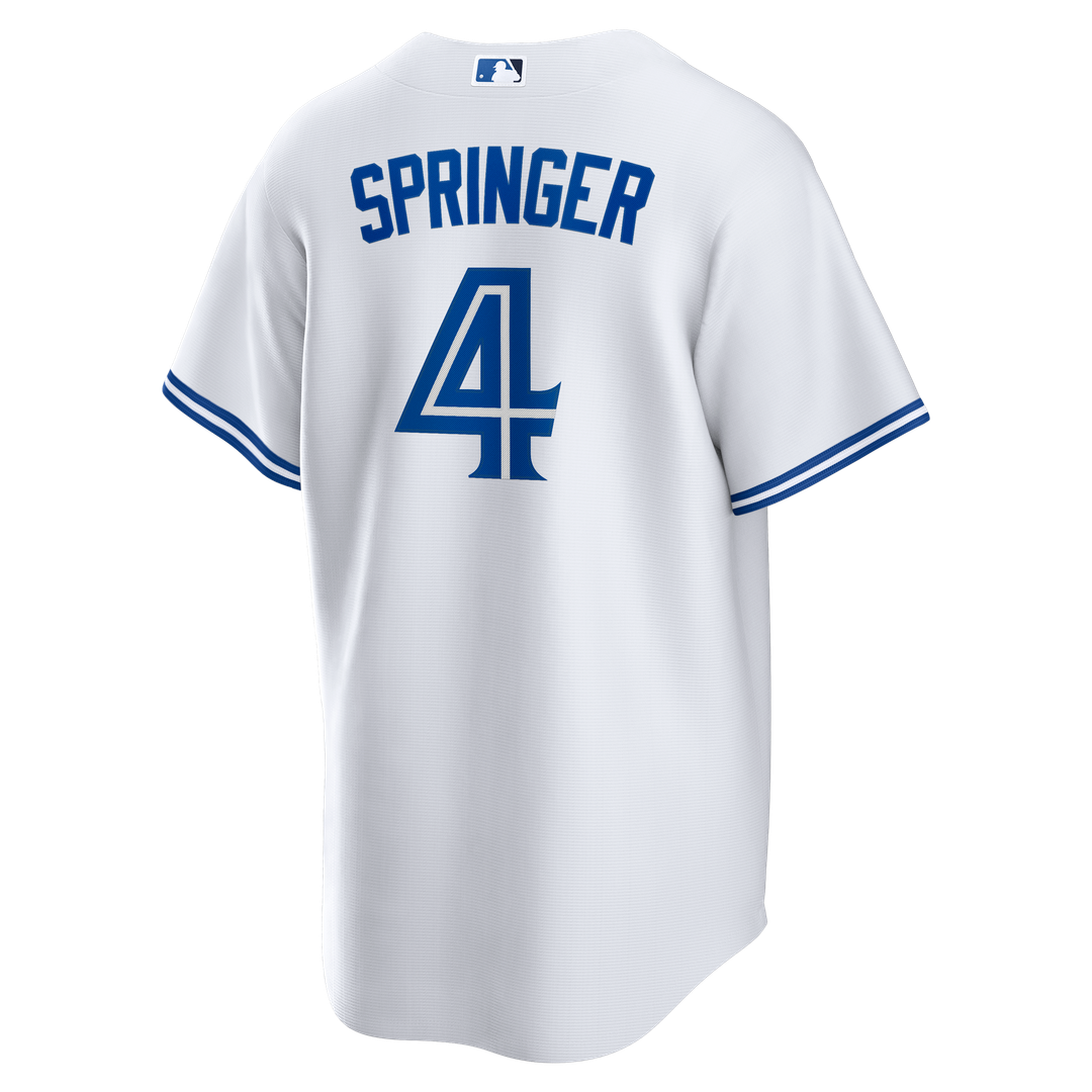 Toronto Blue Jays Nike George Springer Home Replica Baseball Jersey - White