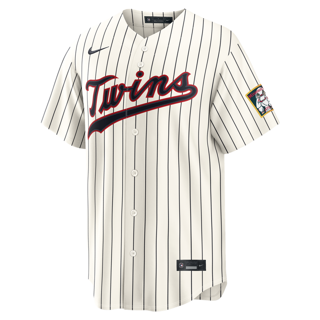 Minnesota Twins Nike Byron Buxton 2026 Field of Dreams Stadium Baseball Jersey - Cream