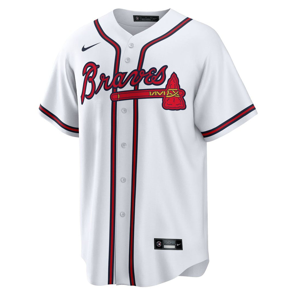Atlanta Braves Nike Austin Riley Home Replica Baseball Jersey - White