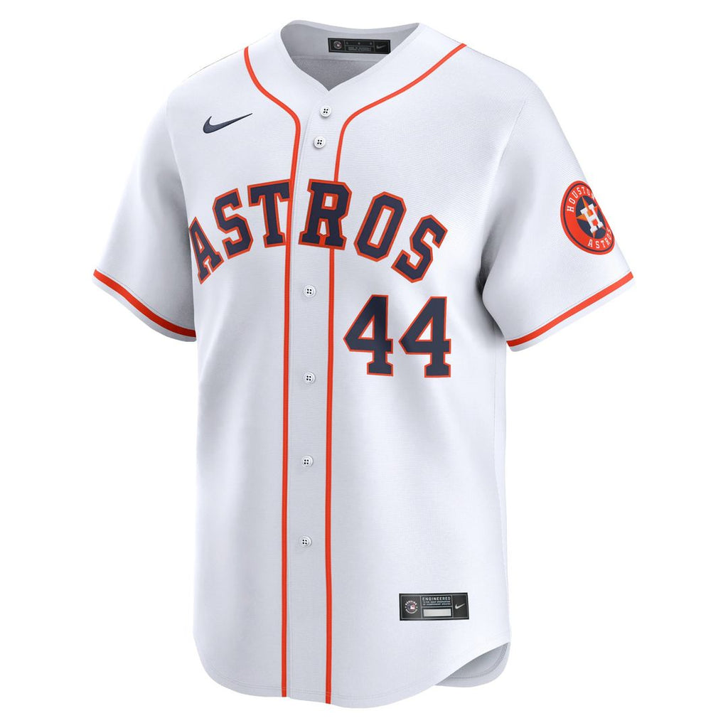 Houston Astros Nike Yordan Alvarez Home Limited Baseball Jersey - White