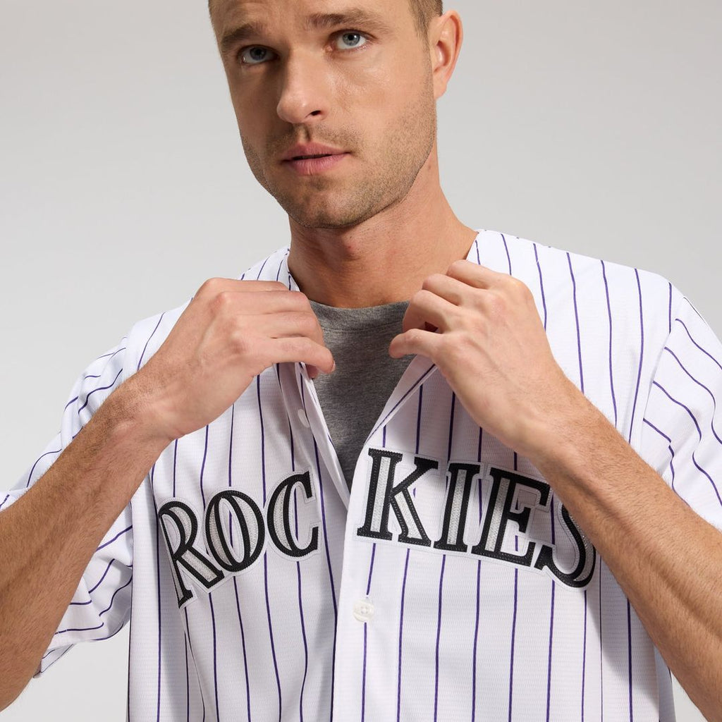 Colorado Rockies Nike Home Replica Team Baseball Jersey - White