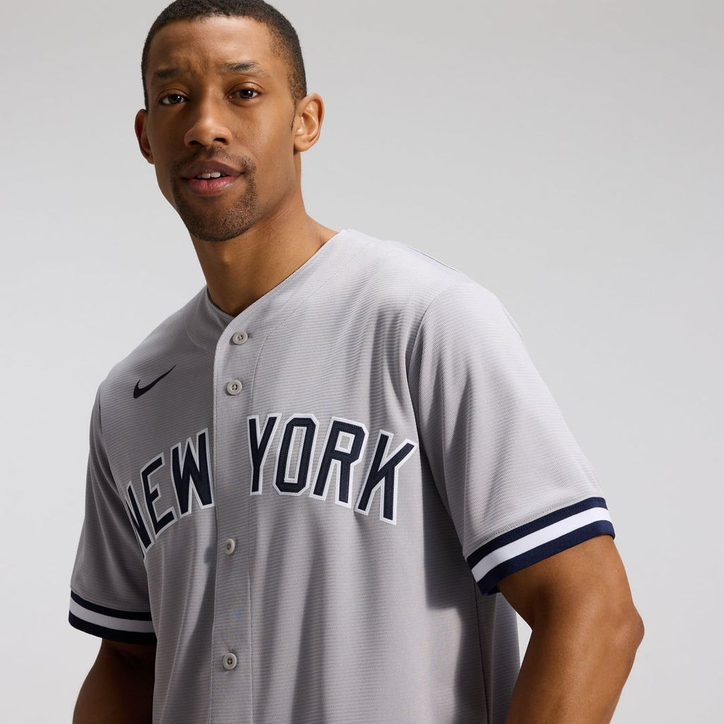 New York Yankees Nike Anthony Volpe Road Replica Baseball Jersey - Gray