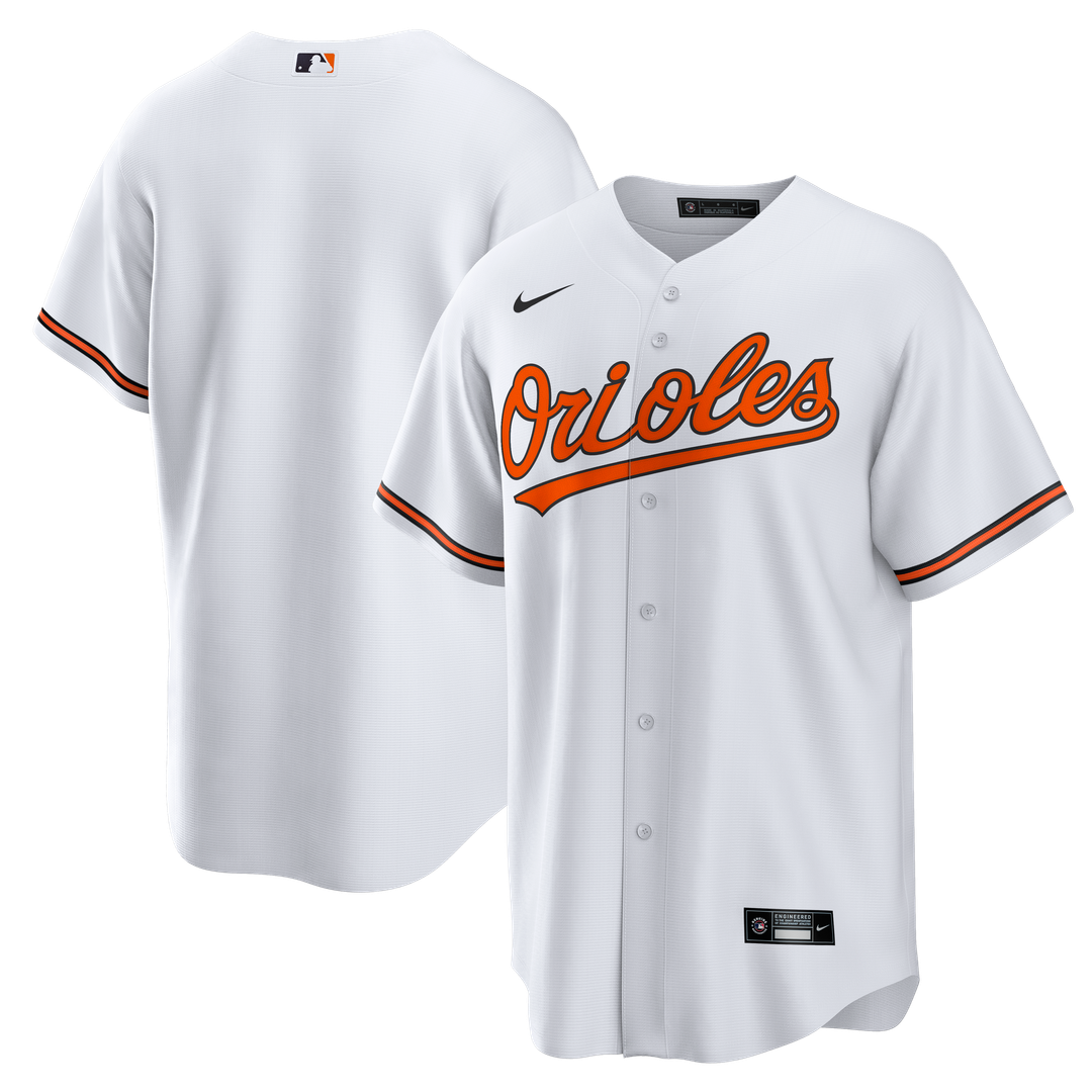Baltimore Orioles Nike Home Big & Tall Replica Baseball Jersey - White