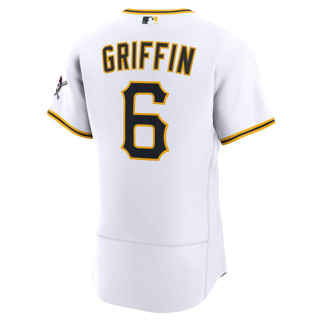 Pittsburgh Pirates Nike Konnor Griffin Home Authentic Baseball Jersey - White