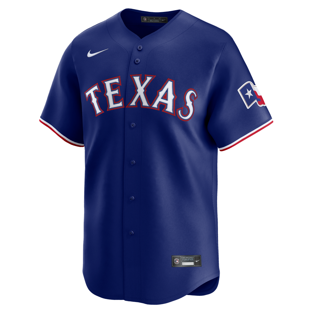 Texas Rangers Nike Corey Seager Alternate 2 Limited Baseball Jersey - Royal