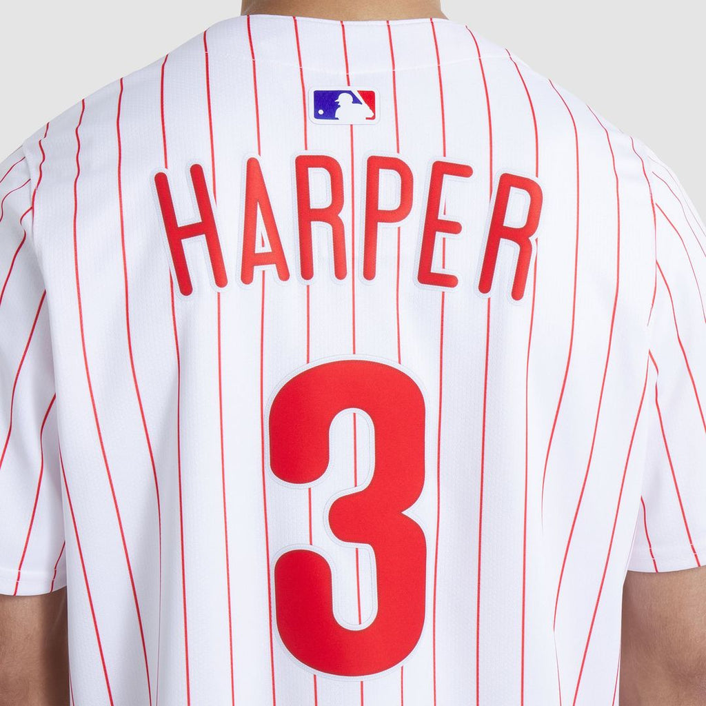 Philadelphia Phillies Nike Bryce Harper Home Limited Baseball Jersey - White
