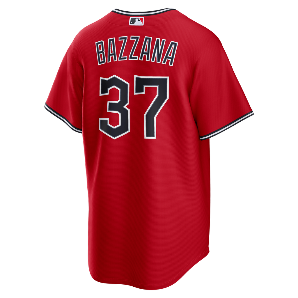 Cleveland Guardians Nike Travis Bazzana Alternate Replica Baseball Jersey - Red
